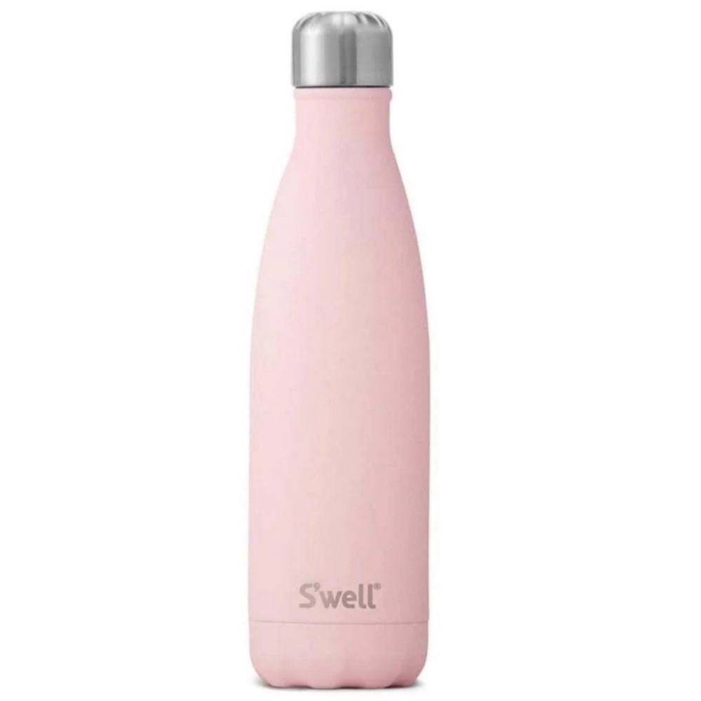 S'well Pink Stainless Steel Water Bottle